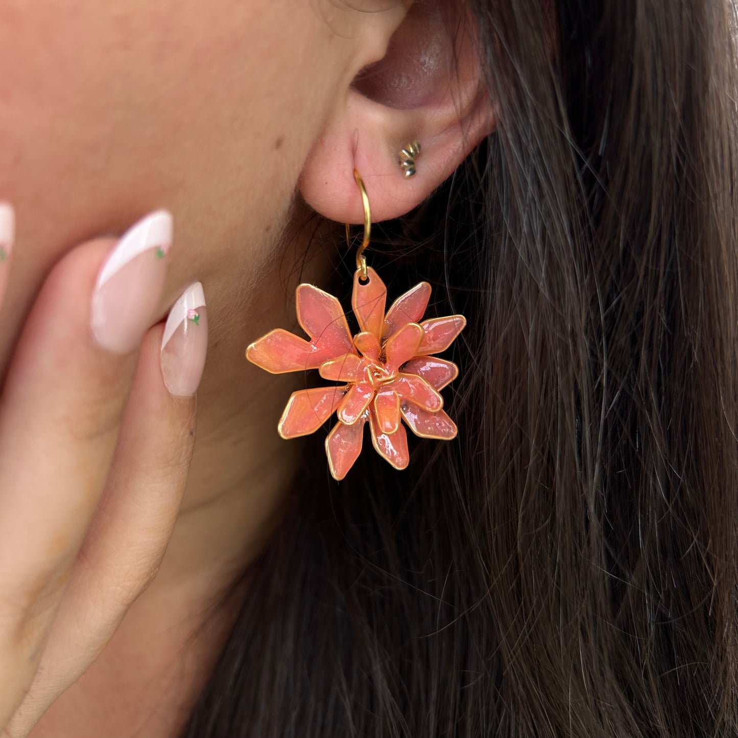 Tu mes, tu flor - Earrings