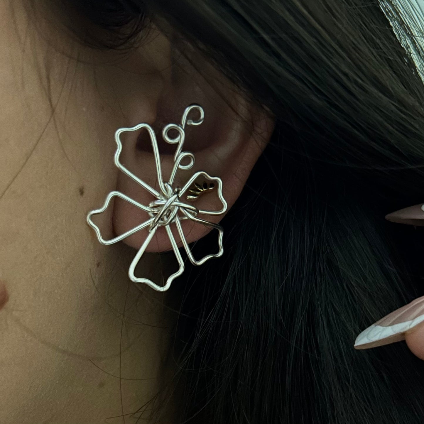 Flor de Maga Studs