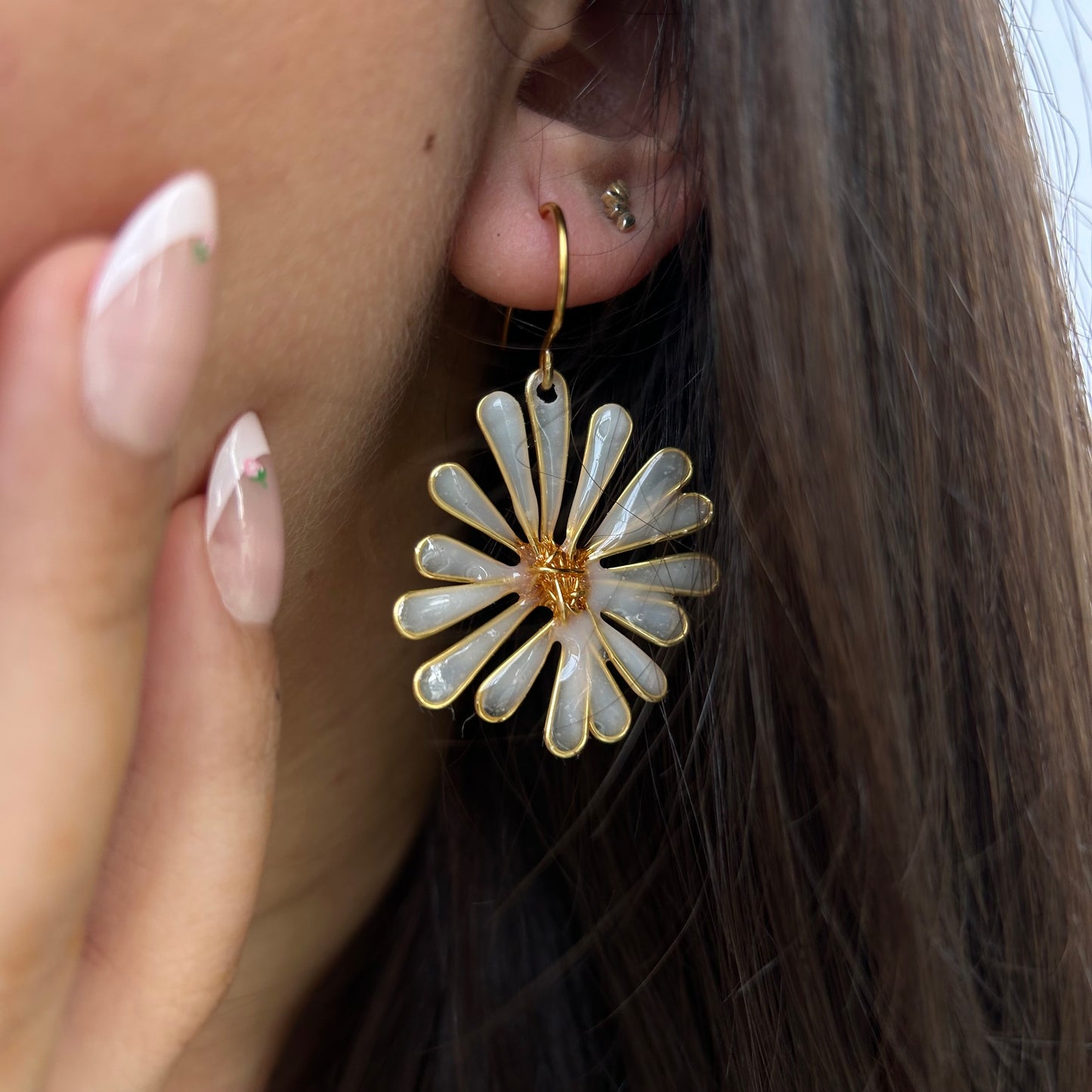 Tu mes, tu flor - Earrings