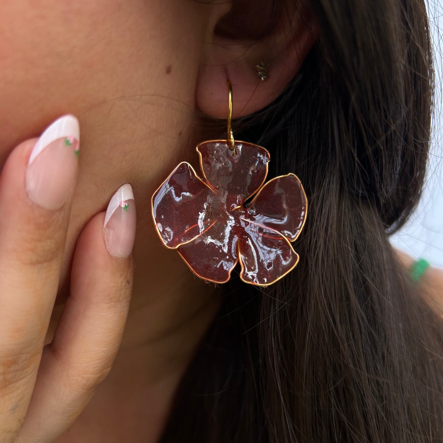 Tu mes, tu flor - Earrings
