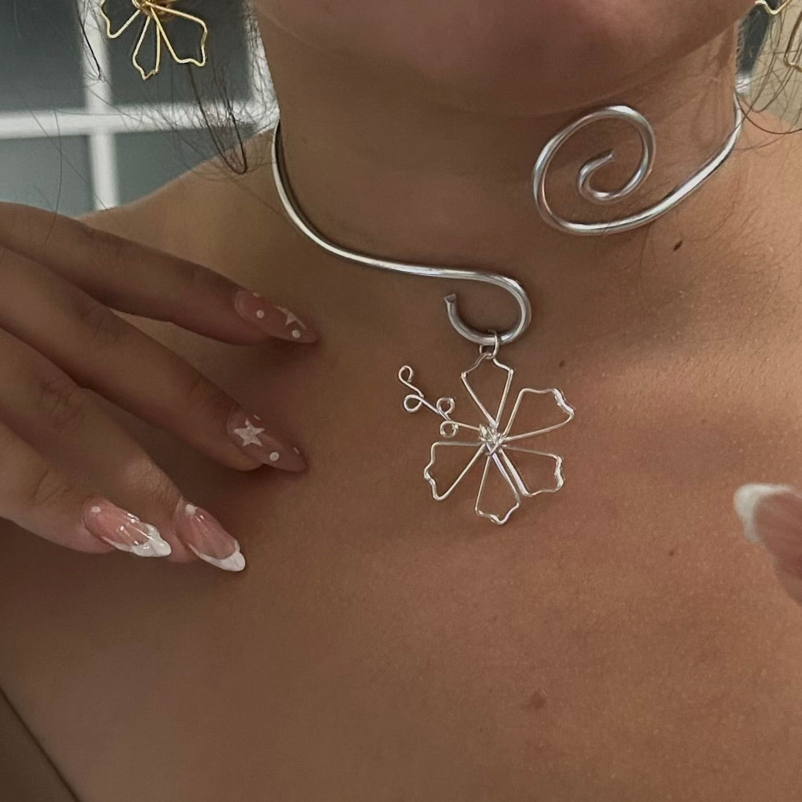 Maga 2 in 1 Choker Necklace
