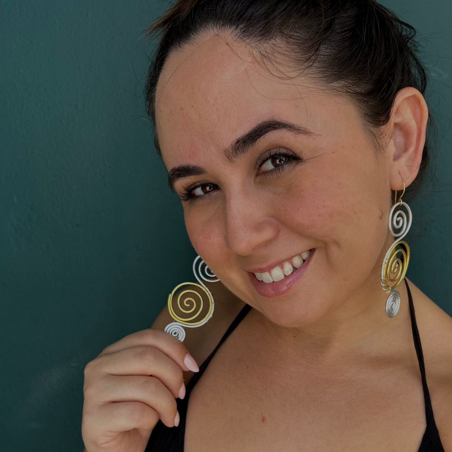 Bicolor Earrings 4.0