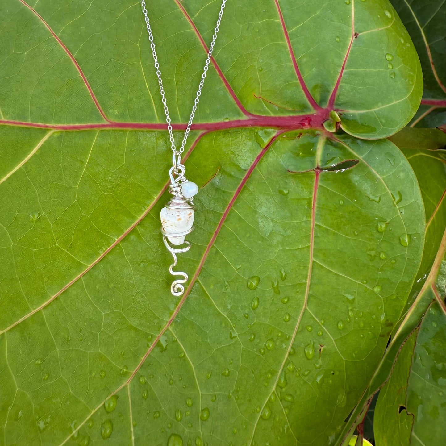 Shell Silver Necklace