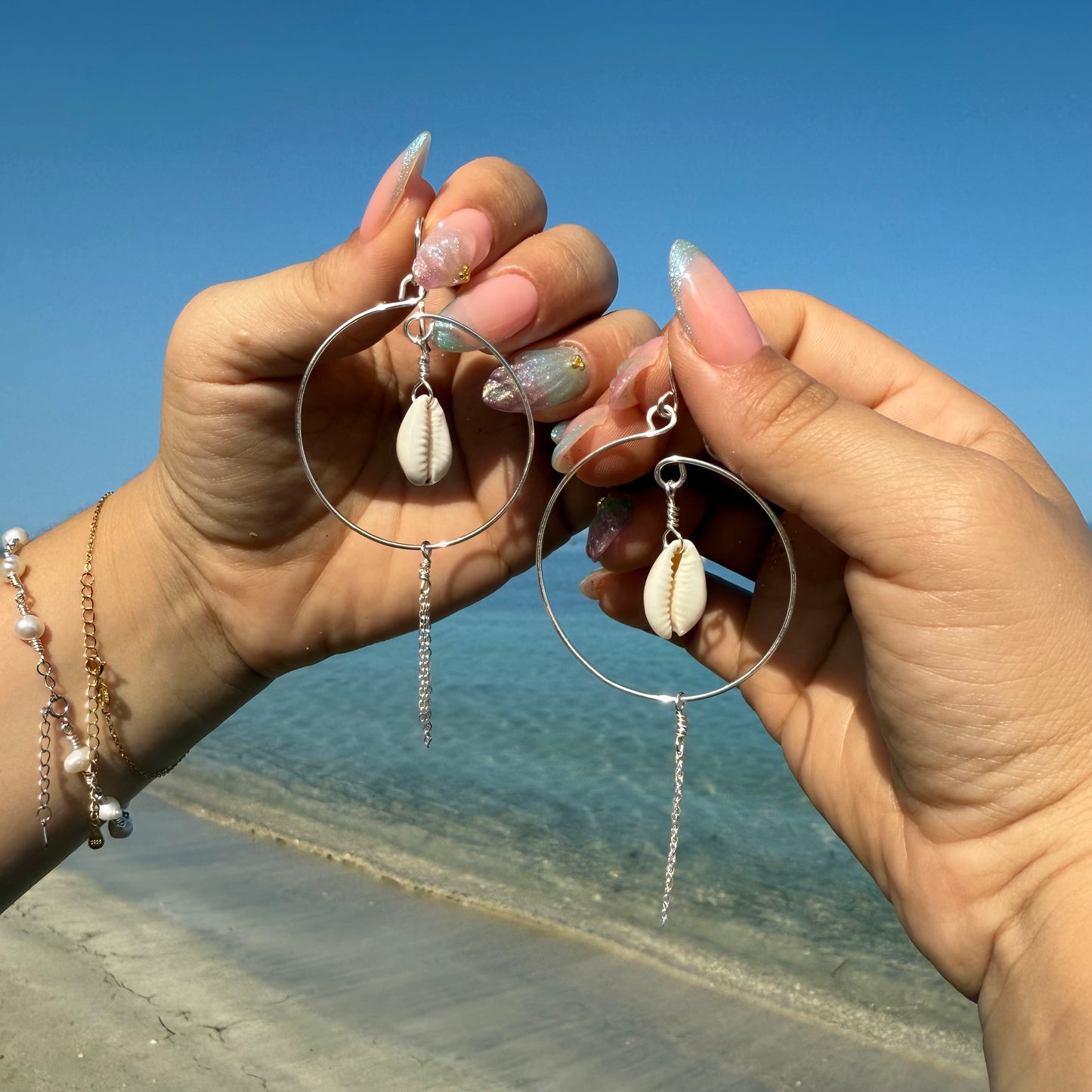 Cowrie-Shell Earrings
