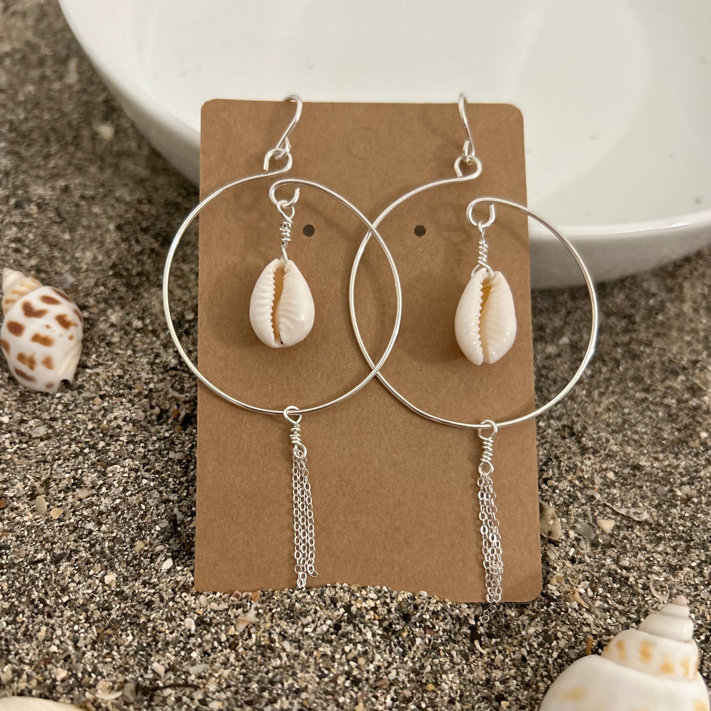 Cowrie-Shell Earrings