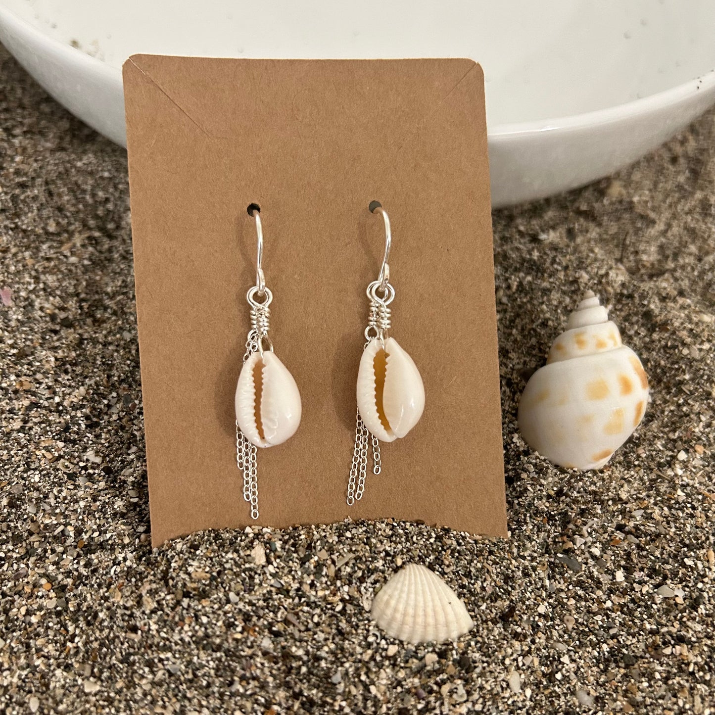 Cowrie-Shell Earrings