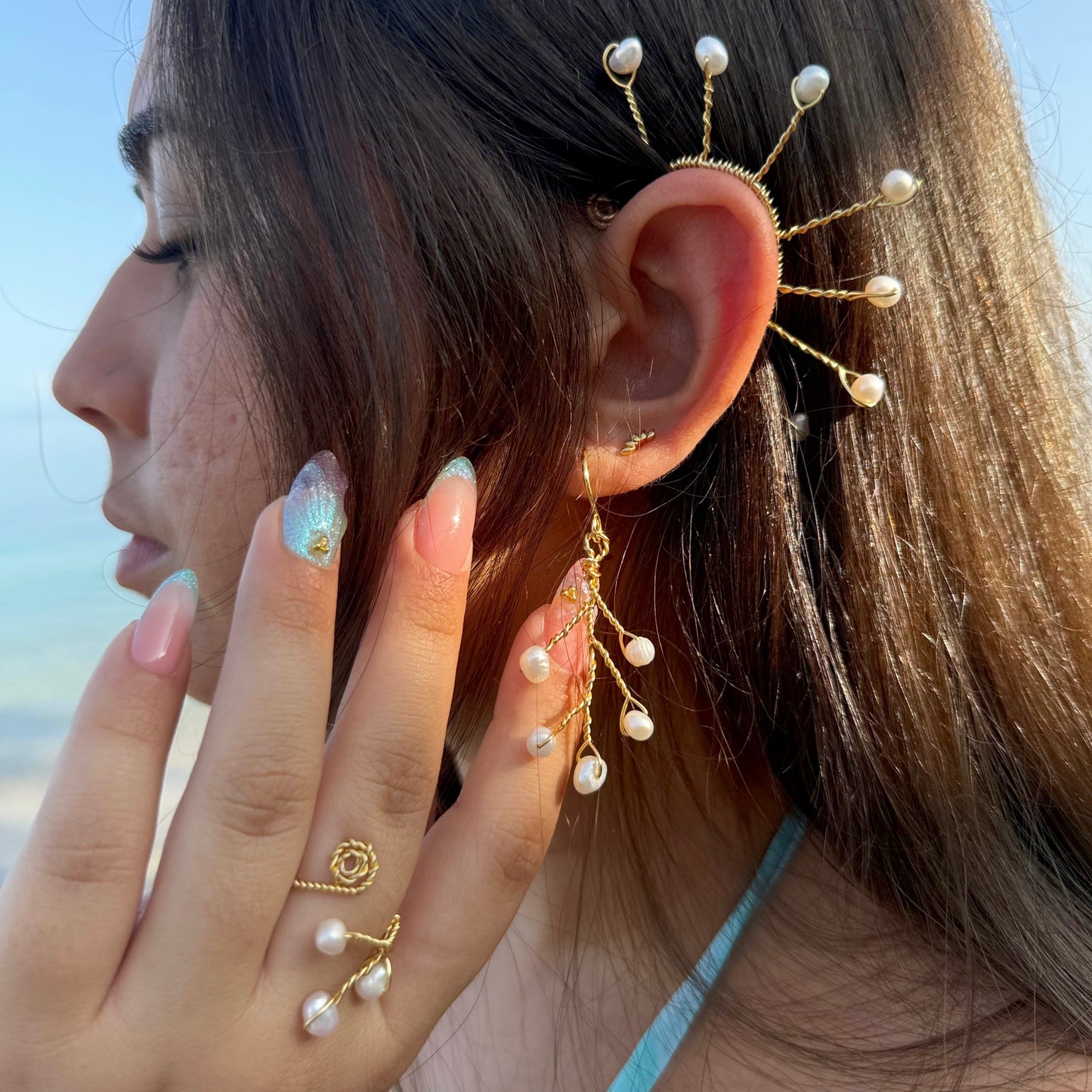 Summer Earcuffs