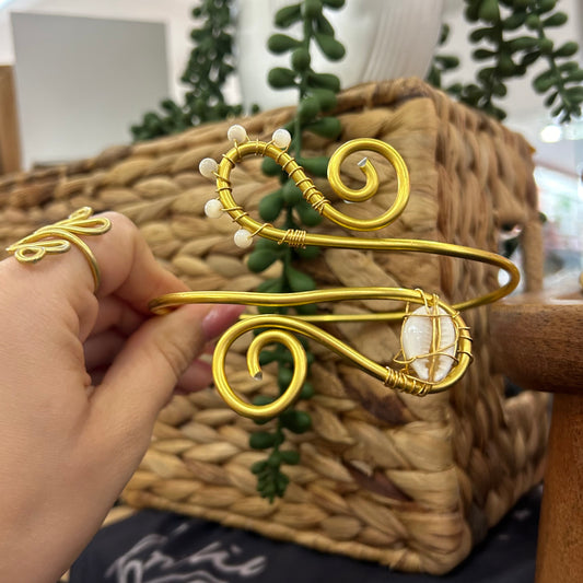 Cowrie Shell Arm Cuff