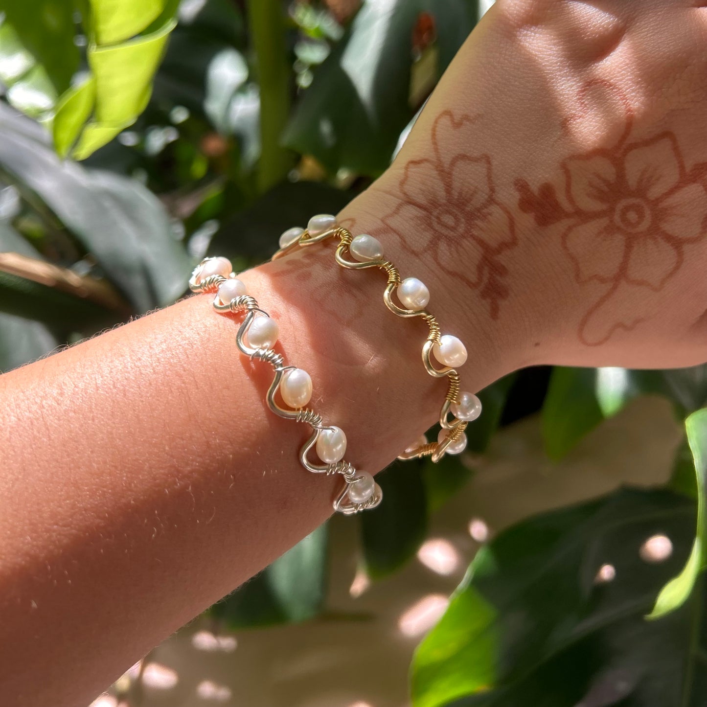 Pearls Bangle