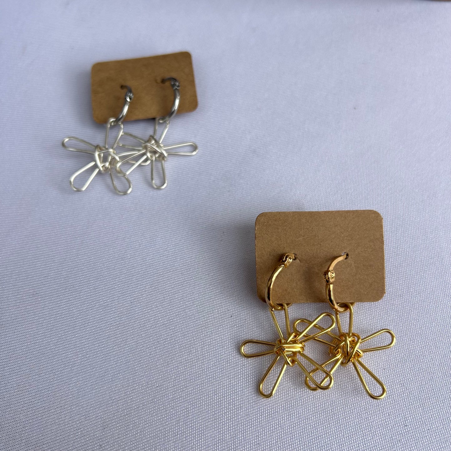 Floral fusion hoops