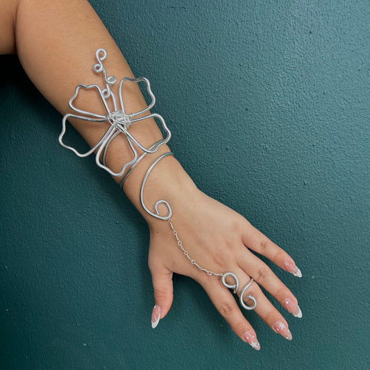 Maga Hand Cuff Bracelet + Ring