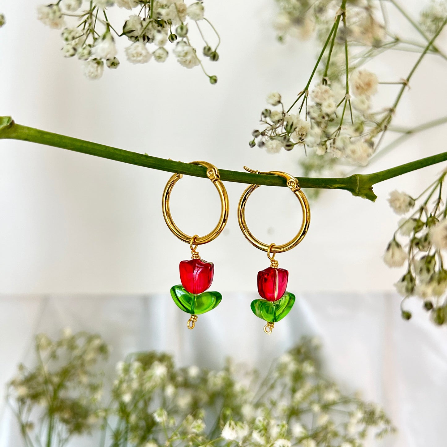 Tulip Hoops