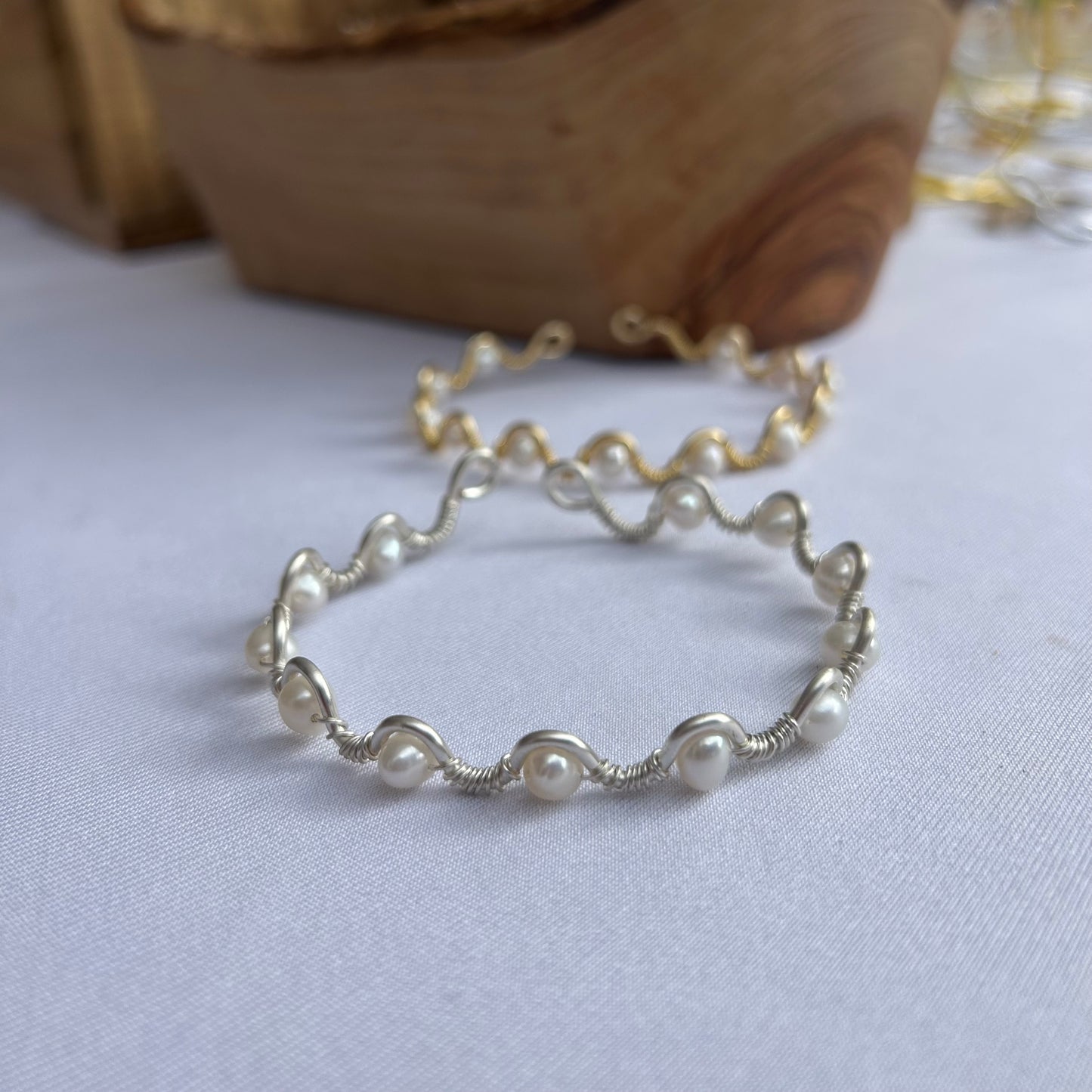 Pearls Bangle