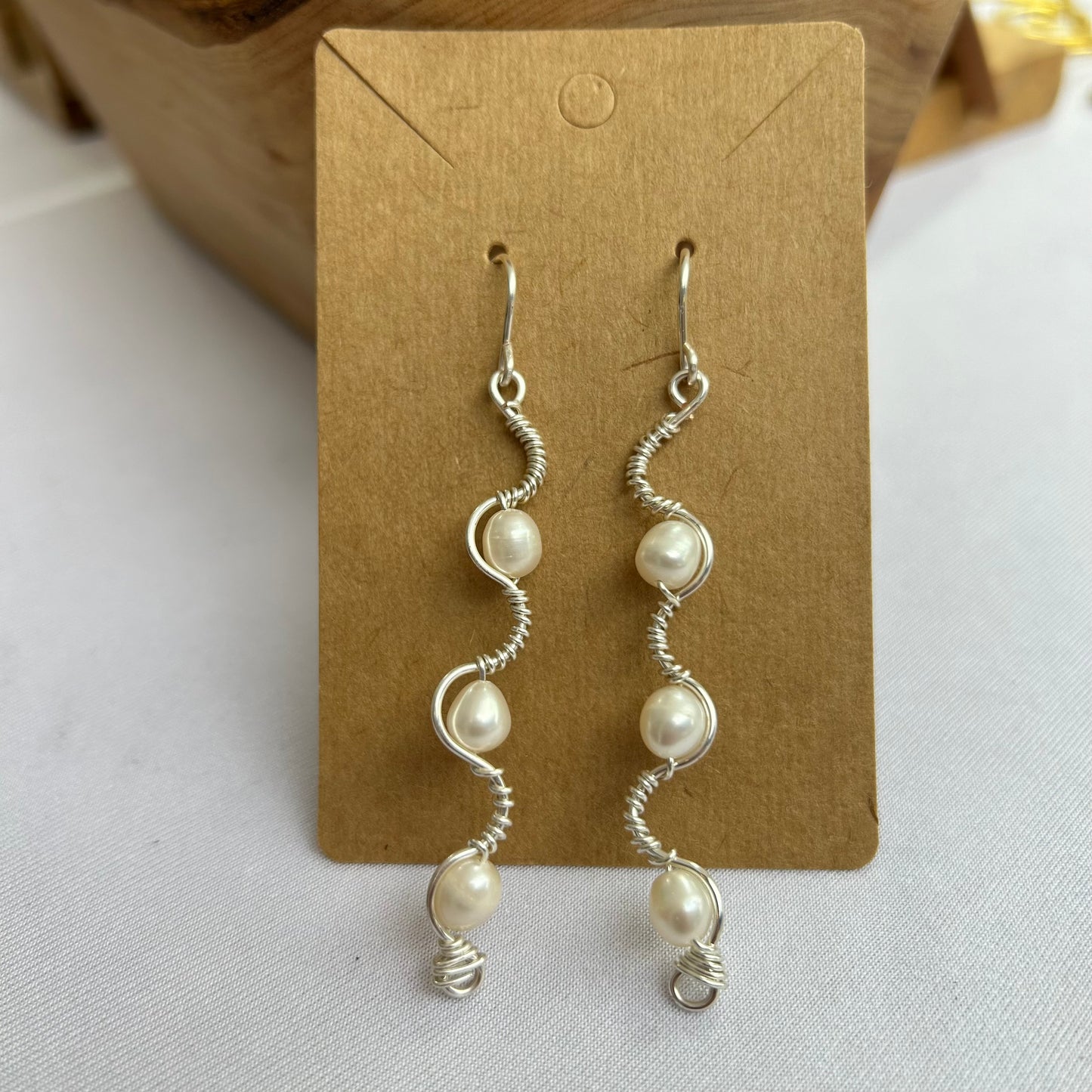 Pearls earrings