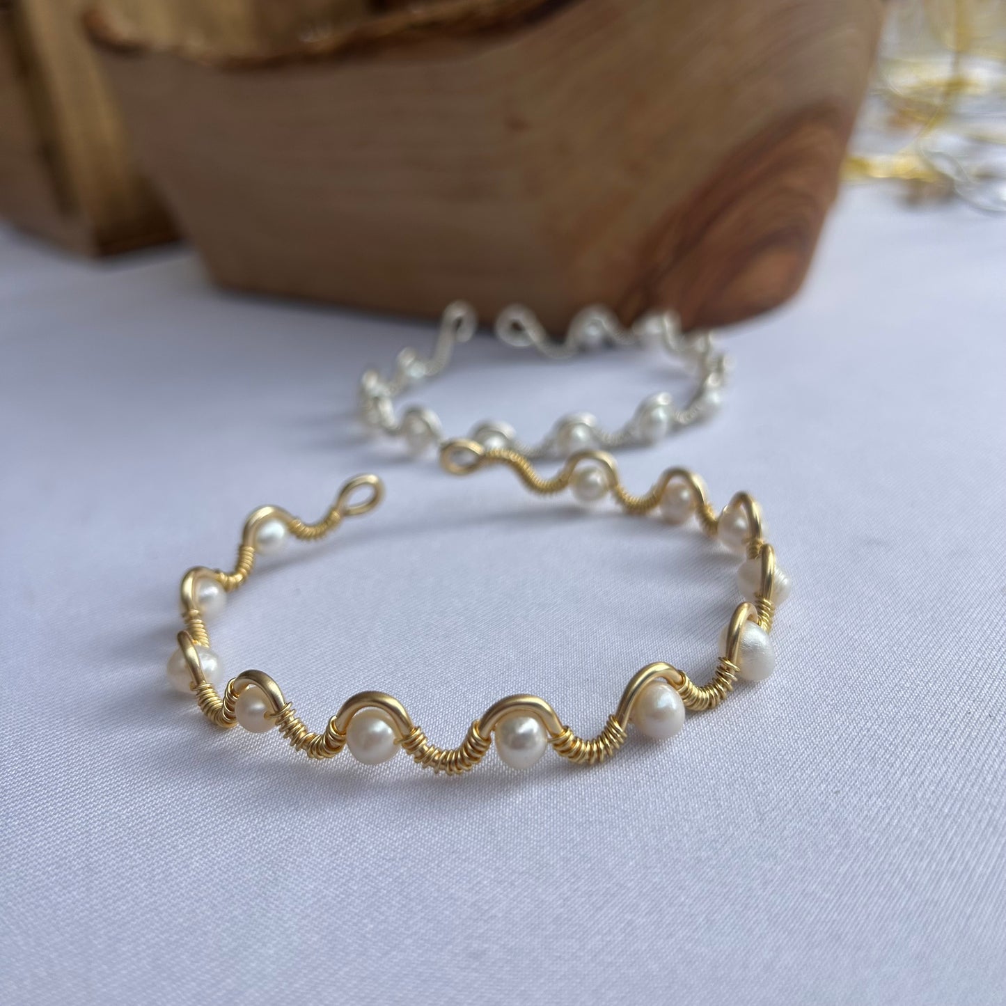 Pearls Bangle