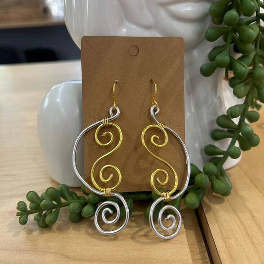 Bicolor Earrings 3.0