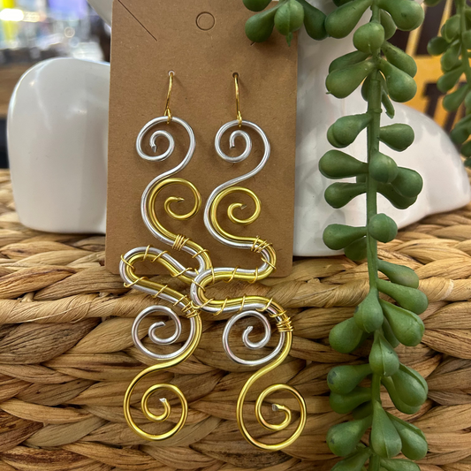 Bicolor Earrings 2.0